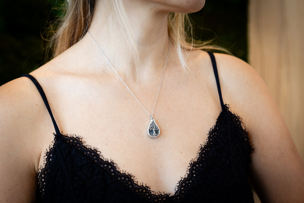 Tree of Life Always in My Heart Moss Agate